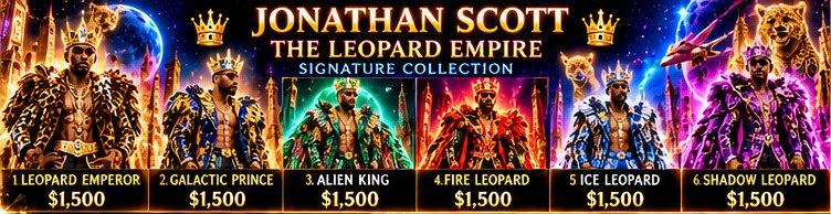 The Leopard Empire: six men’s leopard-print royal looks with crowns and fur
